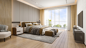 Wood Flooring Finished Products Display